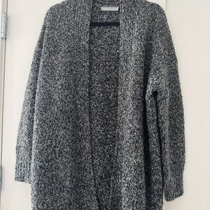 Vince Women's Gray Cashmere Wool Silk Knit Cardigan